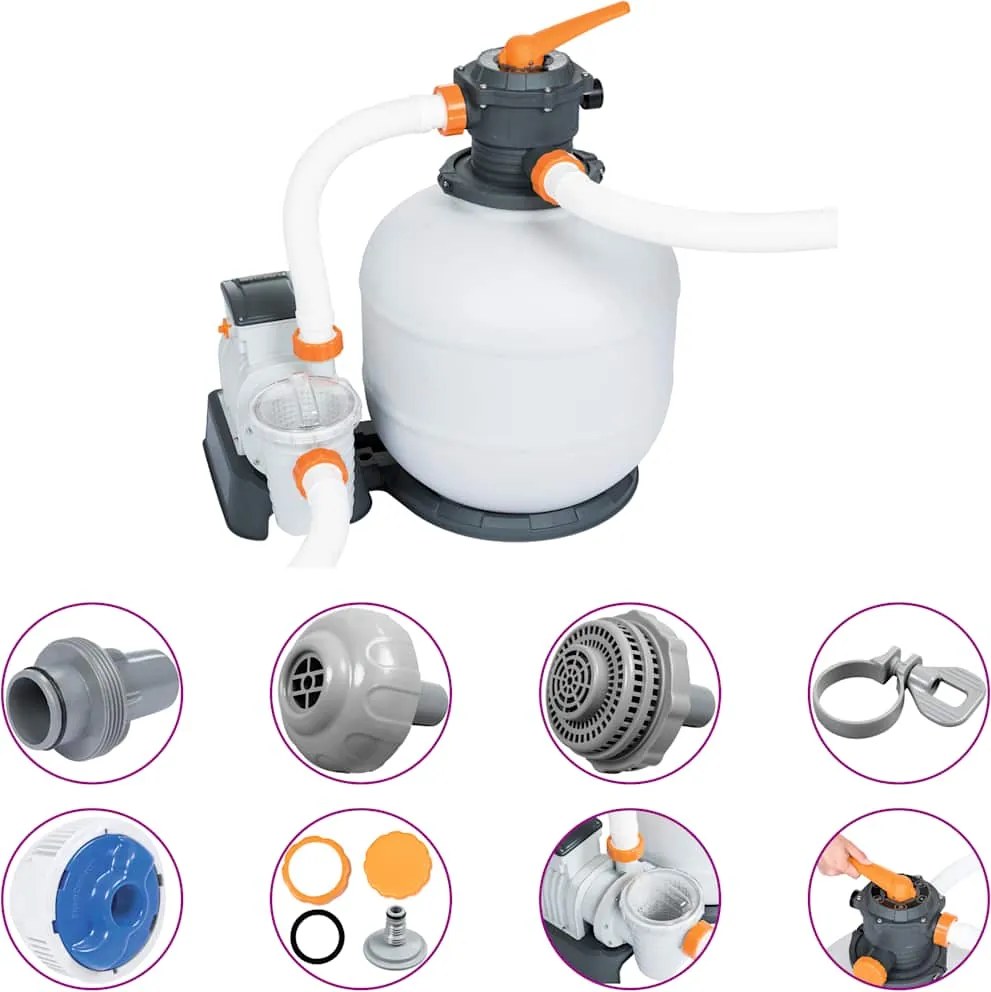Bestway Pompă de filtrare cu nisip Flowclear, 8327 L/h