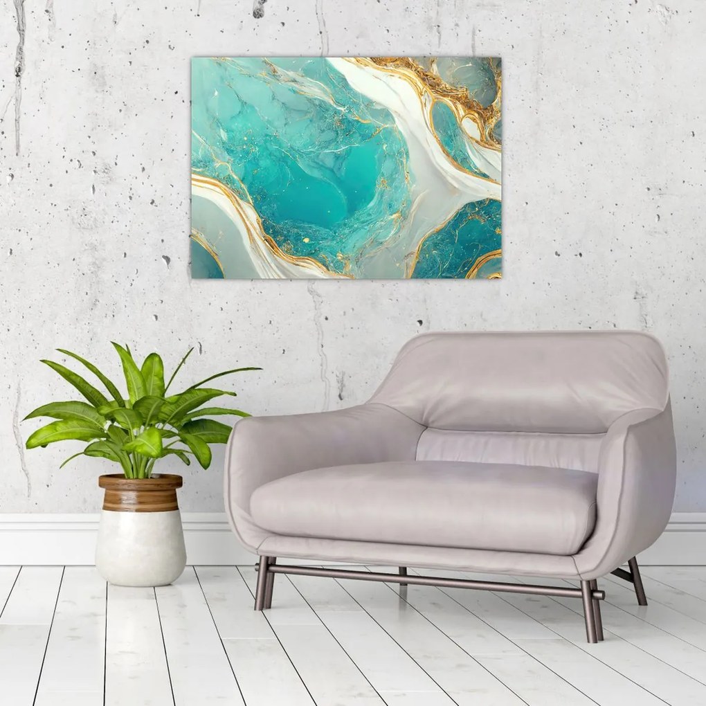 Tablou - Designul marmurei II. (70x50 cm)