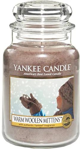 Yankee Candle lumanari parfumate Încălziți de lîna cu un singur deget Classic mare
