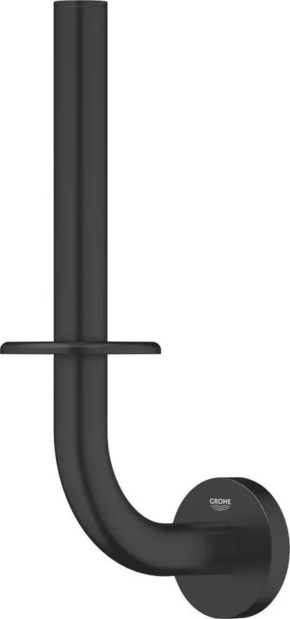 Rezerva suport hartie igienica negru mat Grohe Essentials