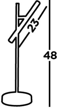 Veioza/Lampa LED de masa stil minimalist Wands