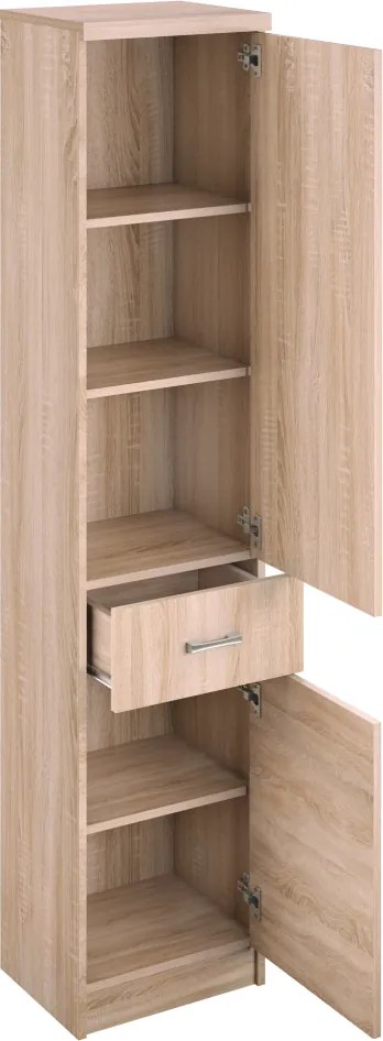 Raft 2D1S, stejar Sonoma, universal, TOPTY TIP 31