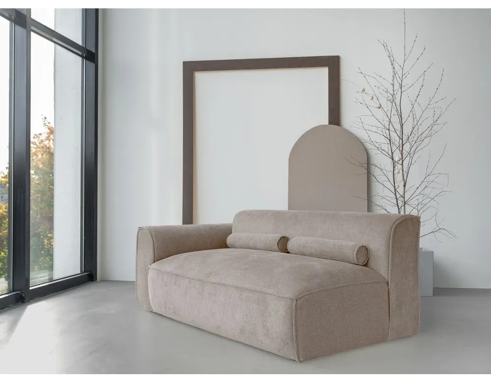 Modul pentru canapea bej (cu colț pe partea stângă ) Flex Felix – Miuform