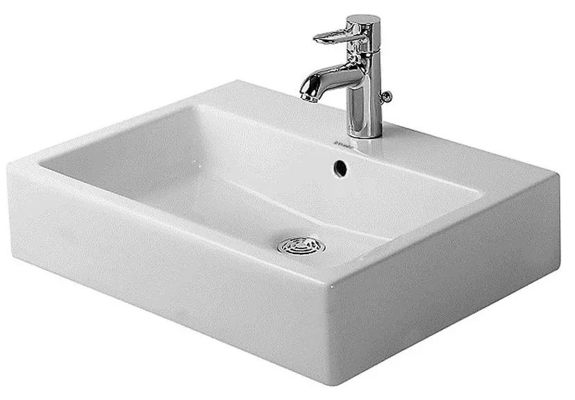 Duravit Vero lavoar 50x47 cm dreptunghiular de blat alb 0452500000