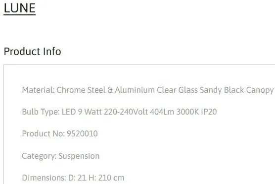 Lustra, Pendul LED design modern LUNE