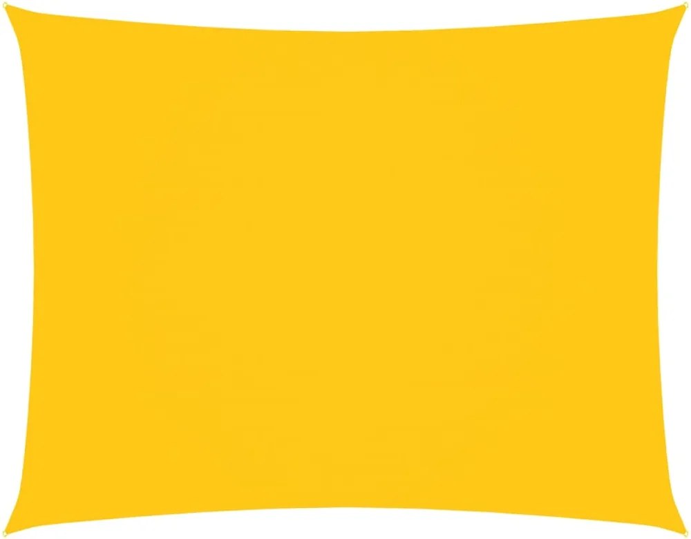 vidaXL Parasolar, galben, 3,5x4,5m, țesătură oxford, dreptunghiular