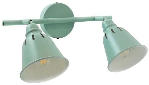 Spot FIONA 2xE14/8W/230V verde