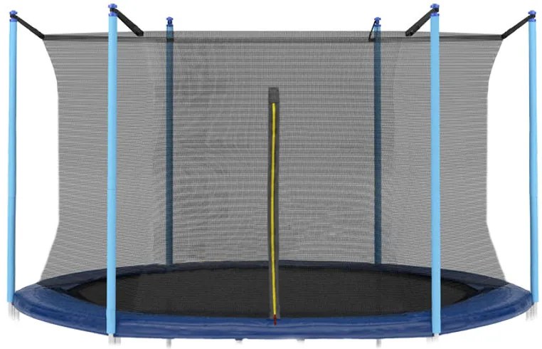 Plasă de protecție interioară cu 6 stâlpi pentru trambulină 305 cm
