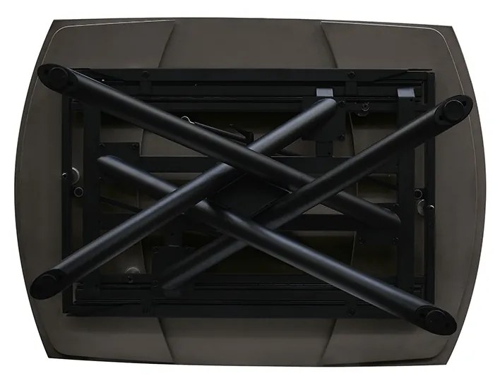 Masa ceramica extensibila Rotativa Noir 120 x 88 x h 76 cm