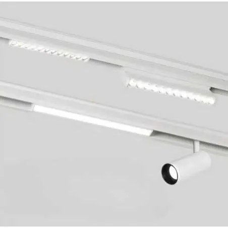 Proiector sina magnetica Alb, Design Modern Și Compact – Soluție De Iluminat Eficient Pentru Camere De Lux