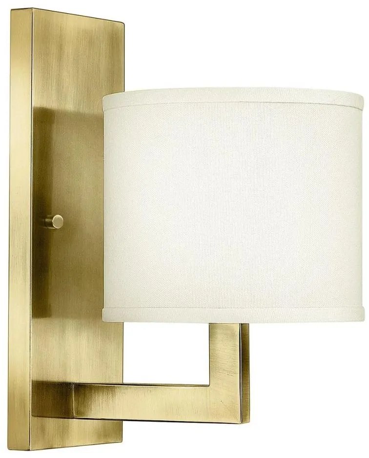 Hinkley HK-HAMPTON1-BB - Aplică de perete HAMPTON, 1xE27/60W/230V, aurie