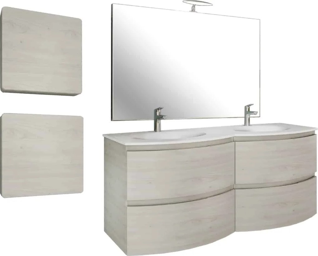 Set lemn masiv Mobilier Baie Suspendat Aledo