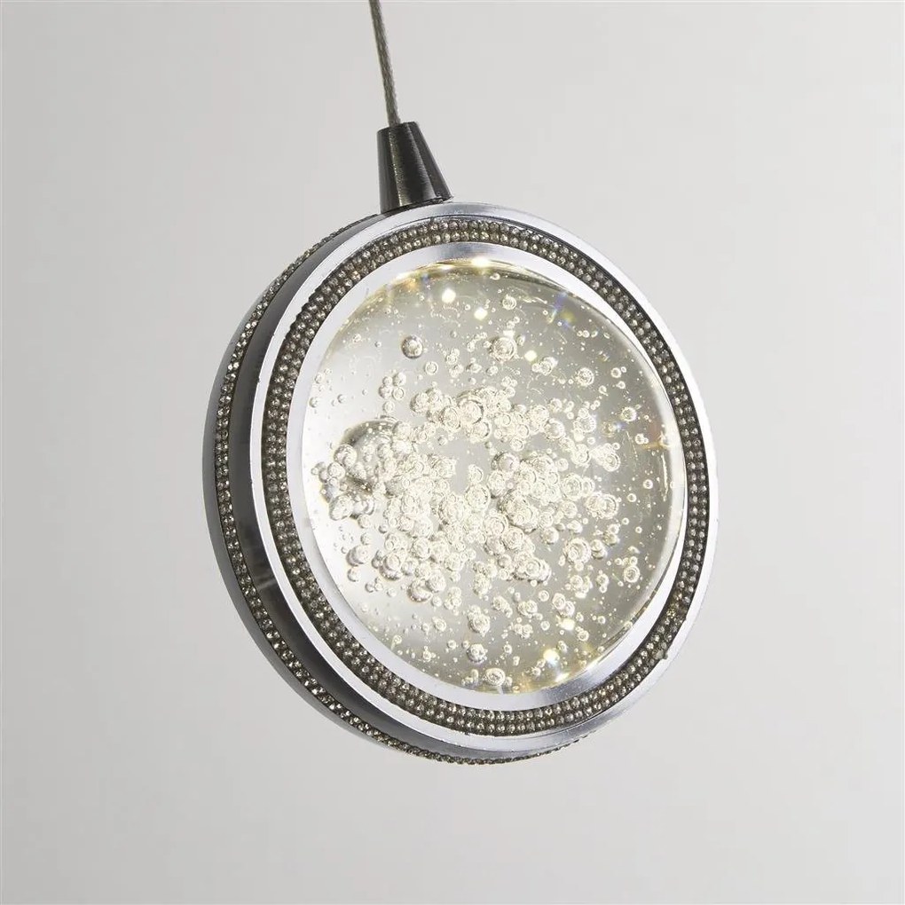 Lustra cu 5 pendule LED Quartz