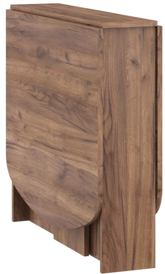 Masă de sufragerie extensibilă Elston 2 (craft tabaco) (pentru 4 până la 6 persoane). 1051393