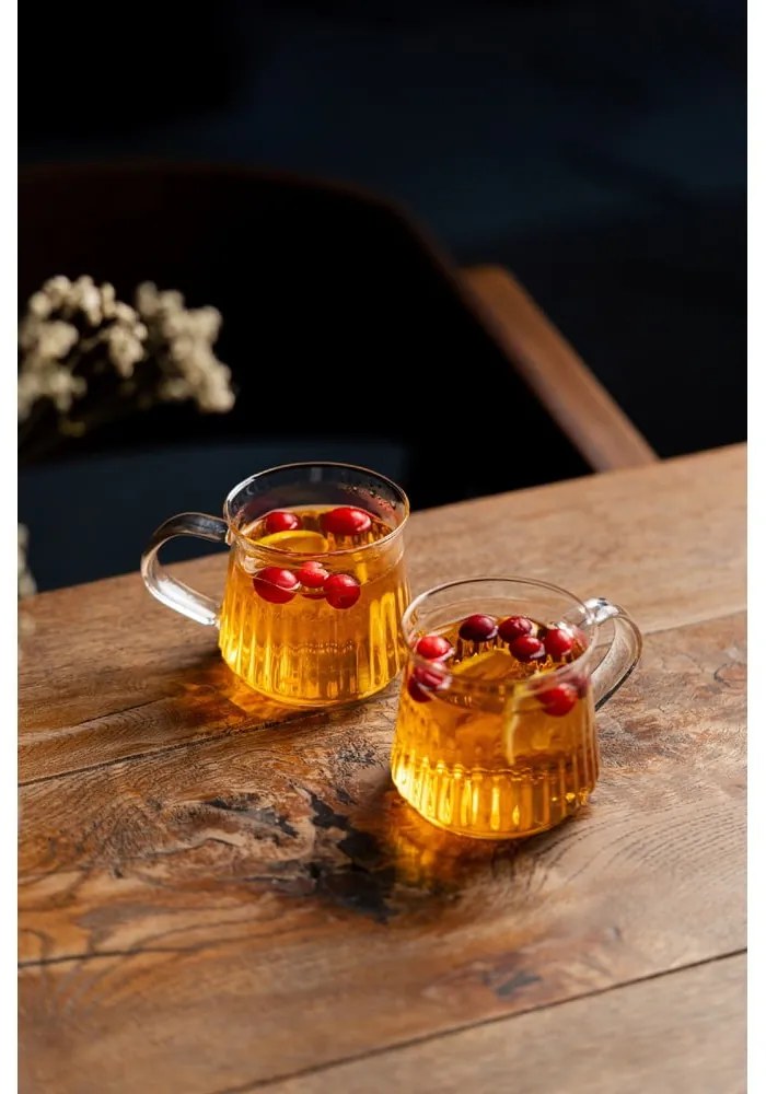 Căni 2 buc. pentru cappuccino/cu perete dublu 320 ml Mia – Vialli Design