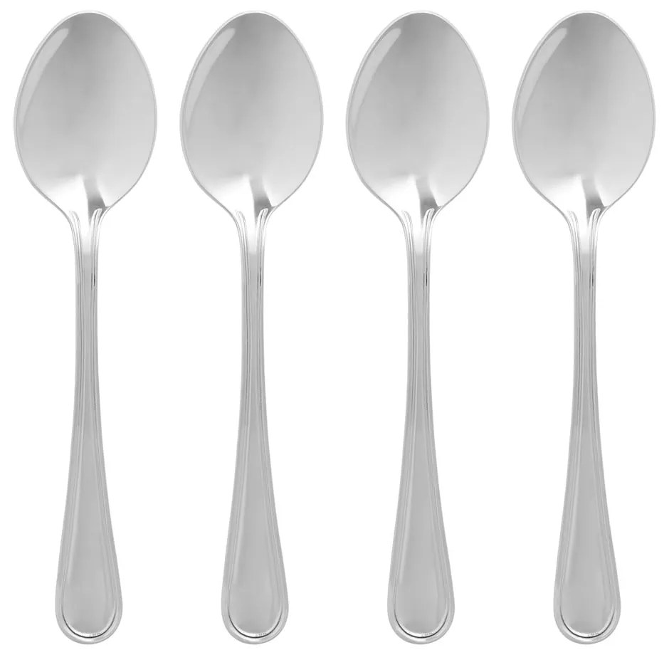 Tacâmuri argintiu din oțel inoxidabil 4 buc. Classic – Premier Housewares