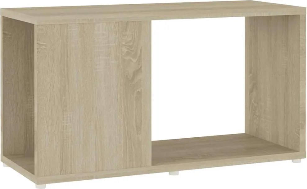 vidaXL Comodă TV, stejar sonoma, 60x24x32 cm, PAL