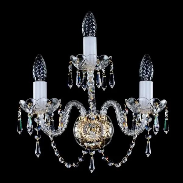 Aplica de perete cristal Bohemia MIRKA III. drops WL CE