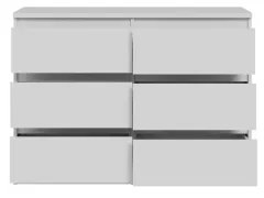 Comodă MAO cu sertare, albă