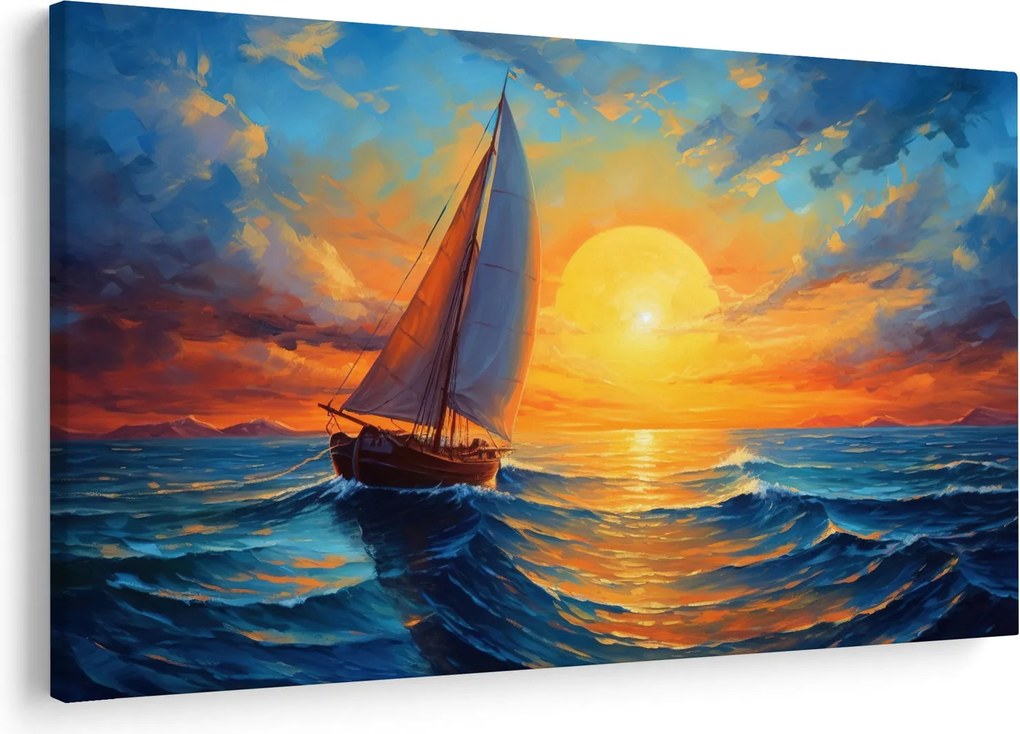 Tablou - Sailboats (90x60 cm)