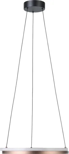 Eglo 901826 - Lustră LED dimabilă pe cablu MEZZOMONTE 2xLED/20W/230V bronz + telecomandă