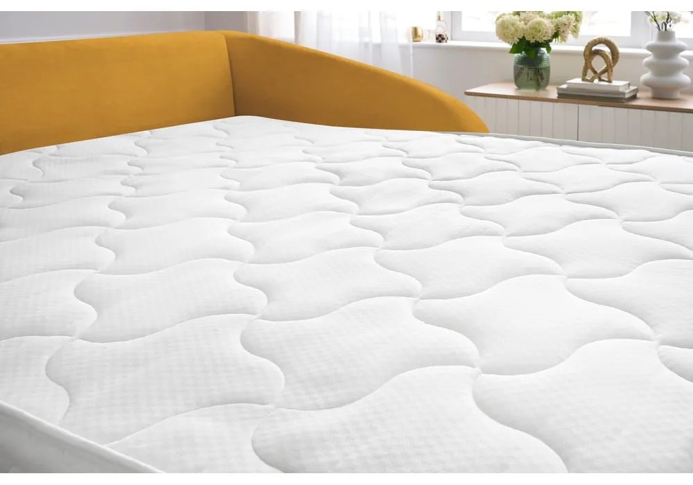 Canapea galbenă extensibilă 235 cm Cezanne – Bobochic Paris