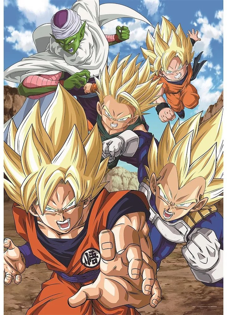 Dragon Ball Saiyan Puzzle Clementoni de 104 piese