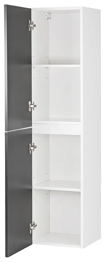 Dulap suspendat Vario Trim 35 alb-antracit