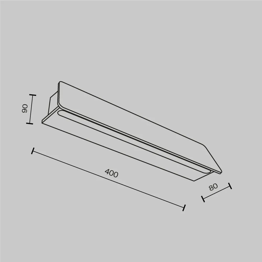 Aplica LED ambientala pentru exterior IP54 Trupp