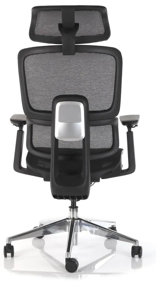 Scaun de birou Lustro, negru