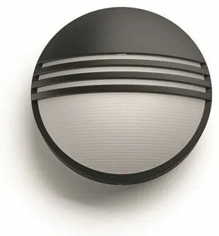 Lampă de perete cu LED Philips 17296/30/16 pentru exterior Yarrow 21 cm, negru
