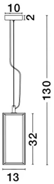 Pendul design modern decorativ Flavio NVL-7152603