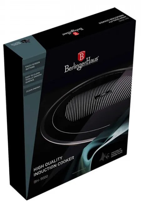 Plita electrica cu Inductie Black Royal Collection Berlinger Haus BH 9000