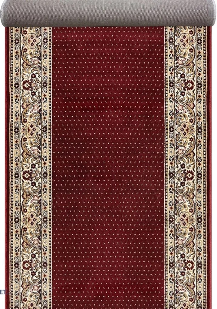 Traversa Covor Lotos 588 Latime 120 cm, cu model pe lateral, 100% Polipropilena