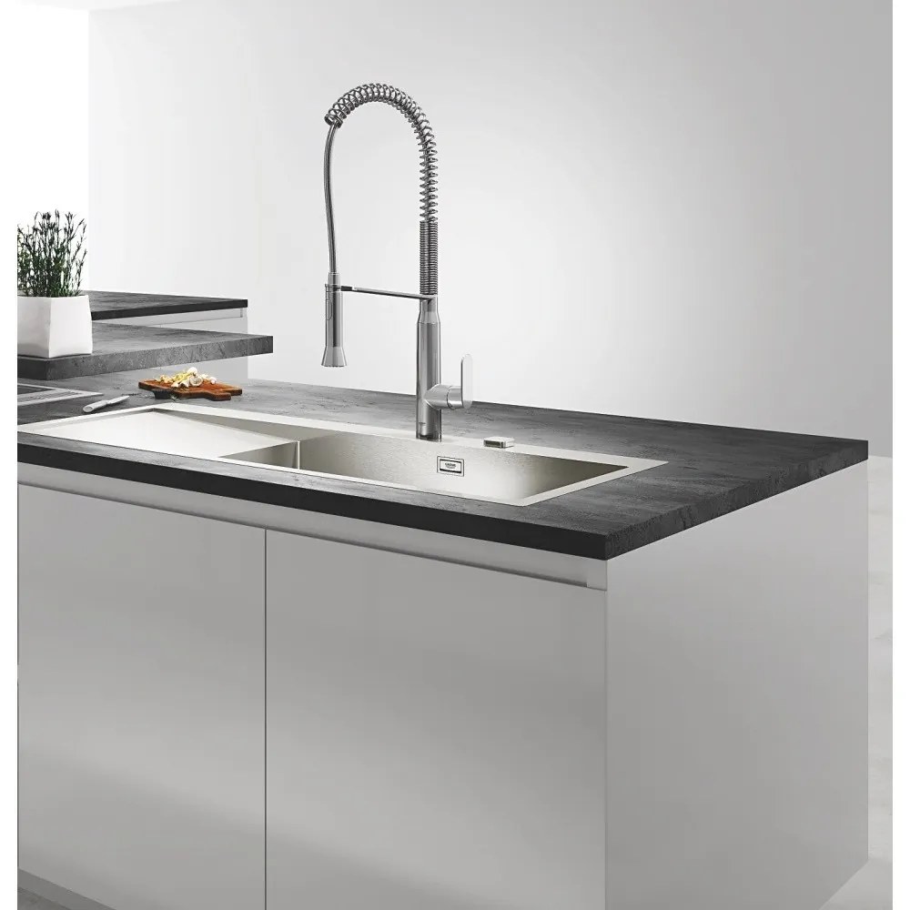 Grohe K7 Baterie chiuveta bucatarie monocomanda cu dus extractibil, crom