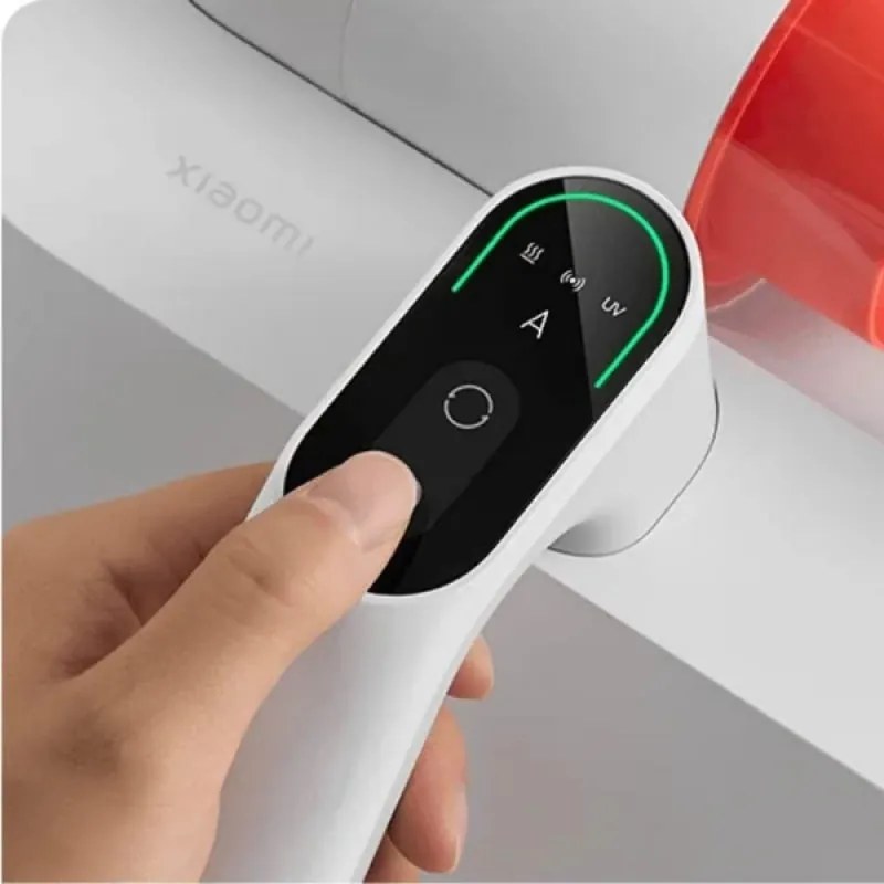 Aspirator pentru acarieni Xiaomi BHR8943EU Pro, 400W, 0,5 L, 3000/40000 rpm/min, 14 kPa, Cyclon, Filtrare în 4 etape, Afisaj LED, Alb