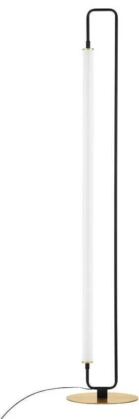 Lampa de podea LED moderna stil minimalist WETRO negru