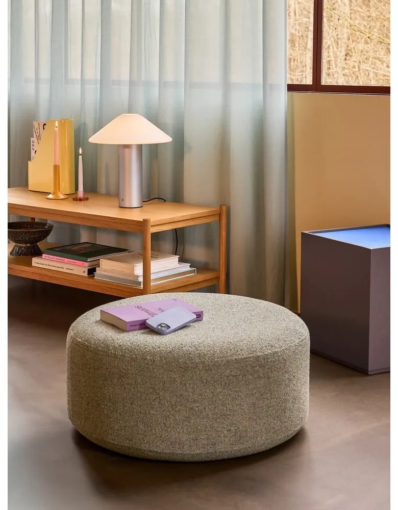 Cufăr albastru/gri închis din lemn masiv de frasin 40x45 cm Vault – Hübsch