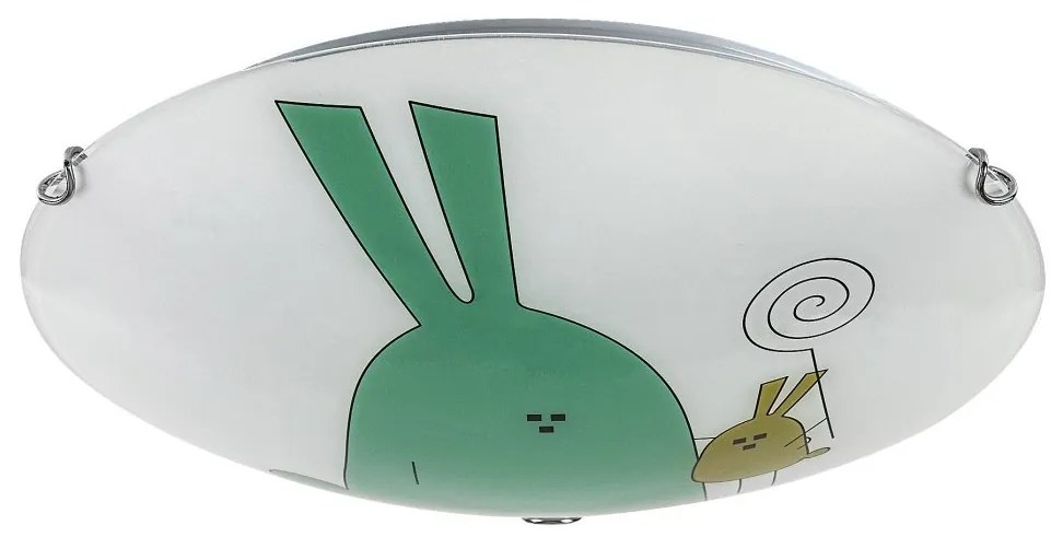 Aplica camera copii motiv iepurasi colorati Flappy