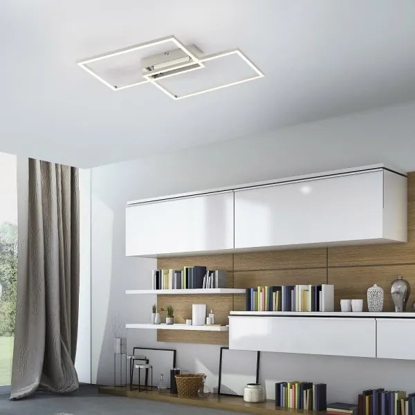 Lustră LED aplicată dimabilă IVEN 2xLED/15W/230V Leuchten Direkt 14018-55