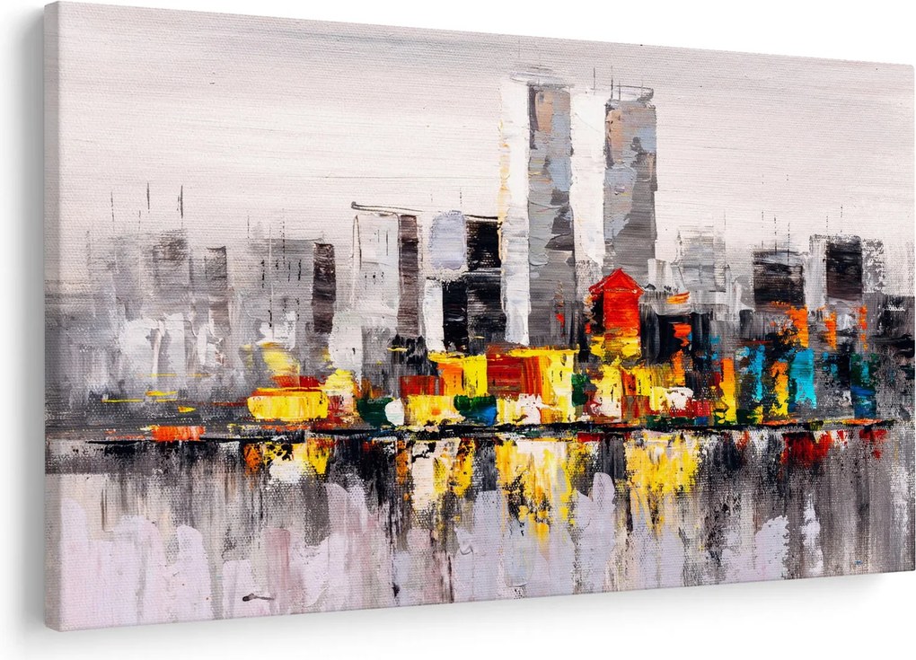 Tablou -Pictura orașului (90x60 cm)