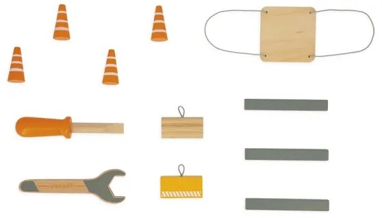 Janod - Macara din lemn BOLID