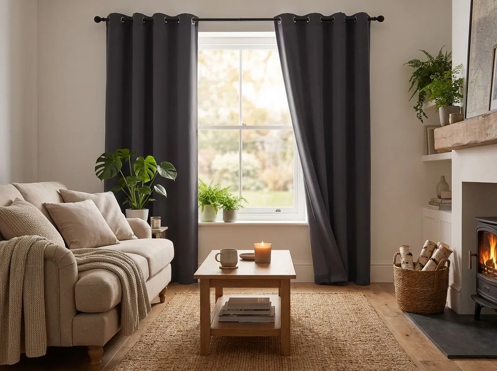 Draperie neagra OXFORD 140x250 cm Agatat: Rejansa