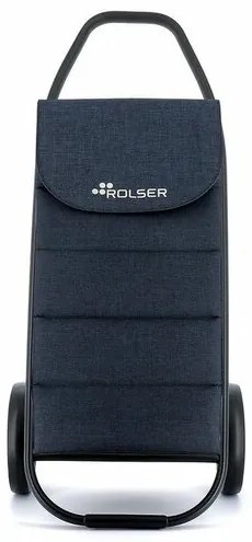 Geantă de cumpărături pe roți Rolser Com Polar 8Black Tube, albastru