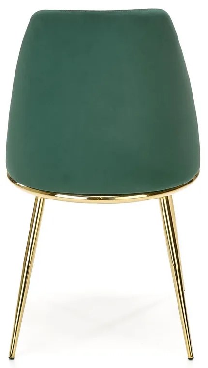 Scaun de bucaterie Louis, verde