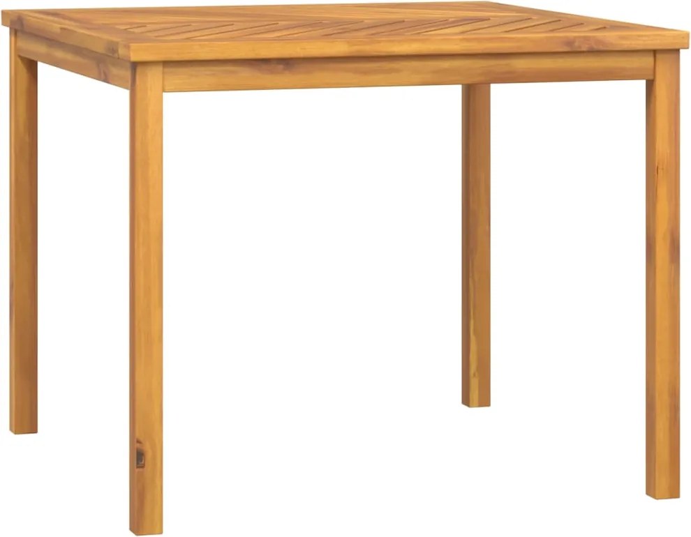 vidaXL Masă de grădină, 90x90x74 cm, lemn masiv de acacia