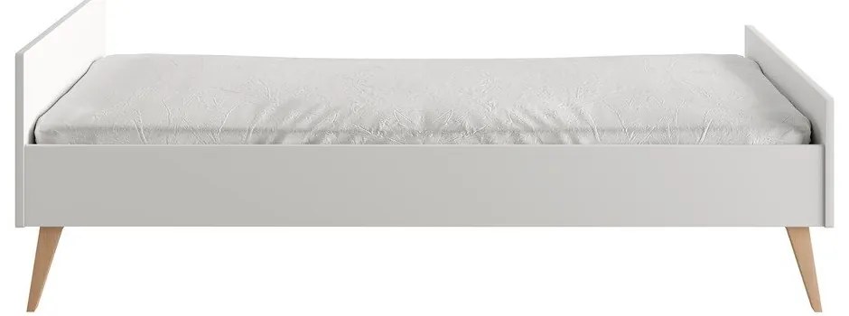 Pat pentru copii alb 120x200 cm Swing – Pinio