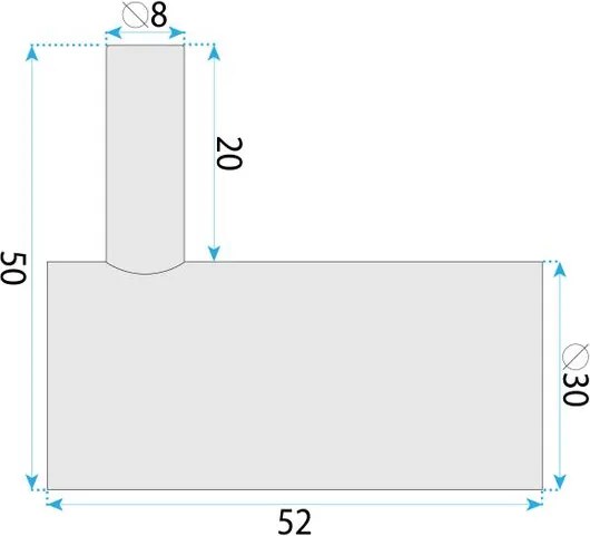 Cuier de baie 9706 Prism auriu periat