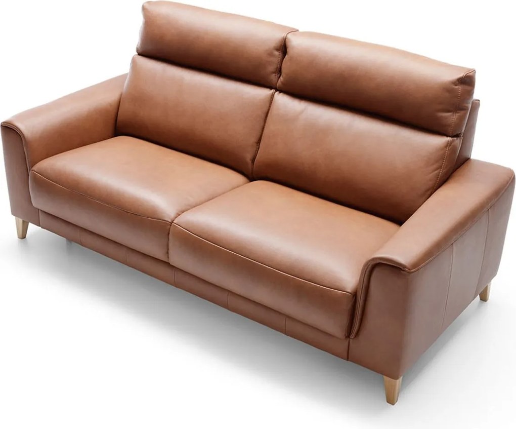 Canapea lemn masiv LEGATO, 203 × 103 × 101 cm