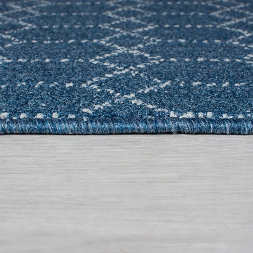 Covor tip traversă albastru închis lavabil 57x230 cm Argyll – Flair Rugs